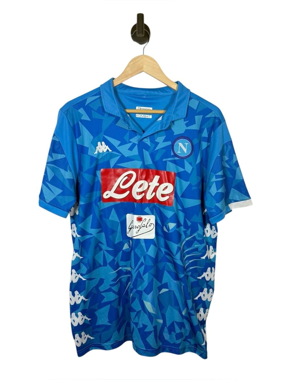 Kappa SSC Napoli 2018/19 Kombat Jersey Inter Azul #27 Size L